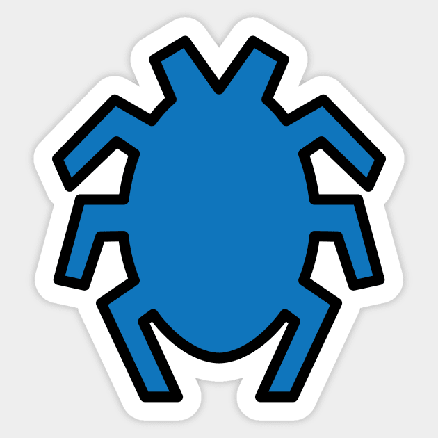 Blue Beetle Sticker by BlazeComics